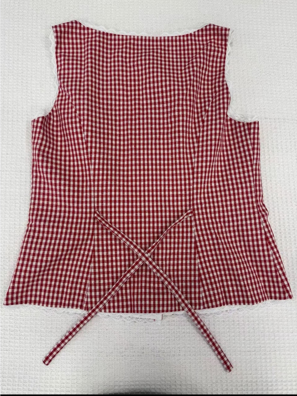 Reformation Amela Linen Top, US2 4 6 - Picture 5 of 10